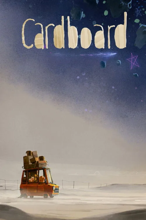 Cardboard poster