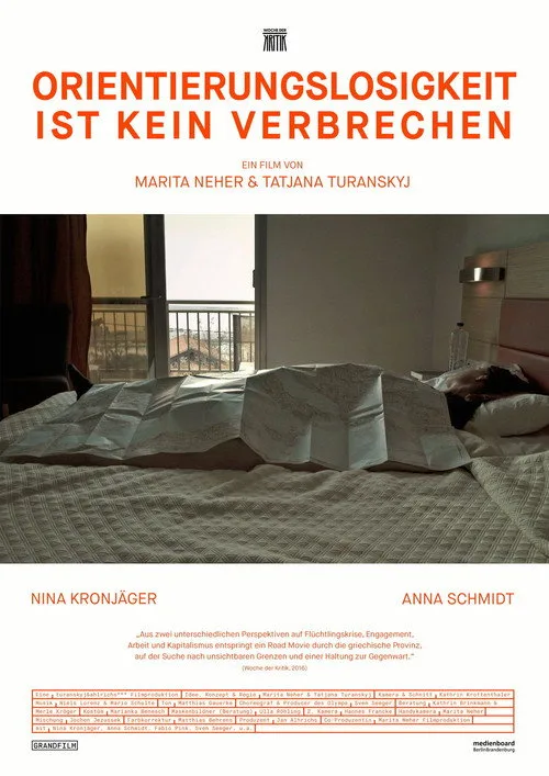 Disorientation Is Not a Crime poster
