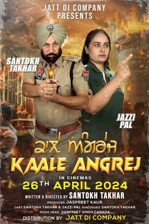 Kaale Angrej poster