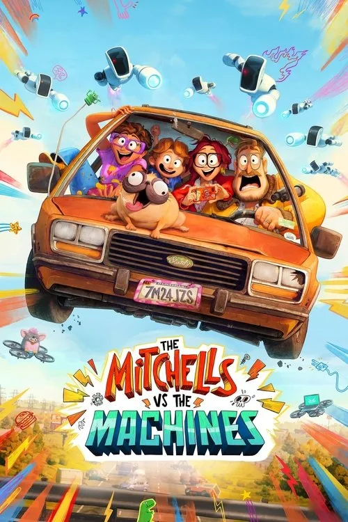 The Mitchells vs. The Machines poster