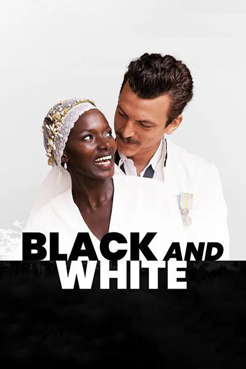 Black and White poster