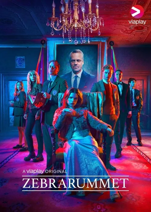 Zebrarummet poster
